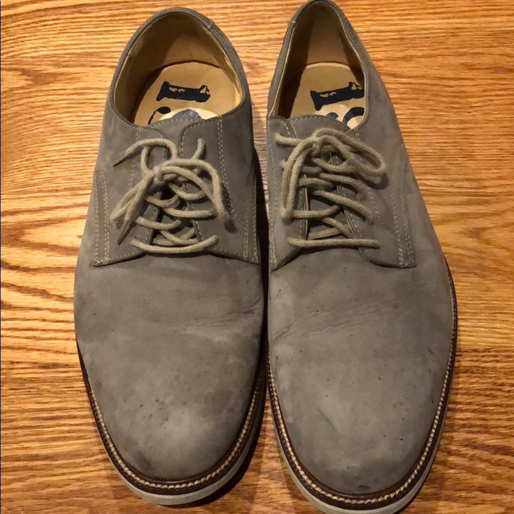 1901 gray suede men’s shoes sz 8 Nordstrom Nice!